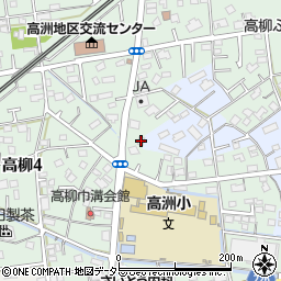静岡県藤枝市高柳1383周辺の地図