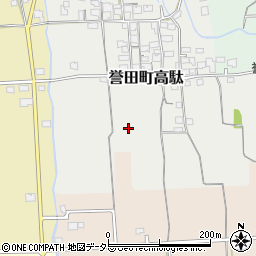 〒679-4135 兵庫県たつの市誉田町高駄の地図