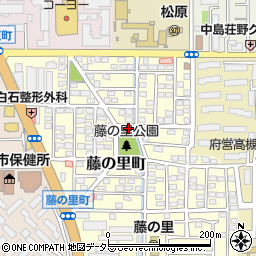 大阪府高槻市藤の里町周辺の地図