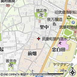 愛知県知多郡武豊町里中55周辺の地図