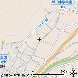 兵庫県姫路市飾東町豊国周辺の地図