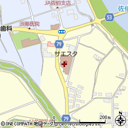 和気町役場　学び館サエスタ周辺の地図