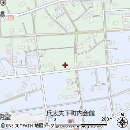 静岡県藤枝市高柳1822-1周辺の地図