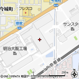 大阪府高槻市朝日町周辺の地図