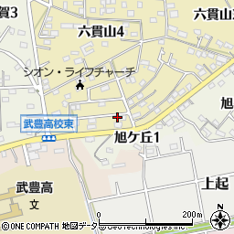 愛知県知多郡武豊町六貫山5丁目66周辺の地図