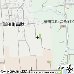 兵庫県たつの市誉田町高駄208周辺の地図