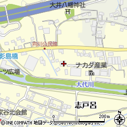静岡県島田市志戸呂869周辺の地図