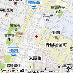兵庫県姫路市野里寺町33周辺の地図
