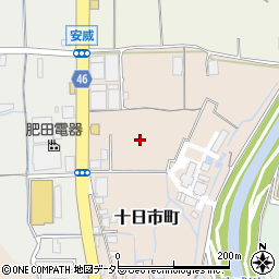 大阪府茨木市十日市町19周辺の地図