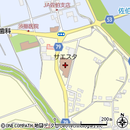 和気町立佐伯図書館周辺の地図