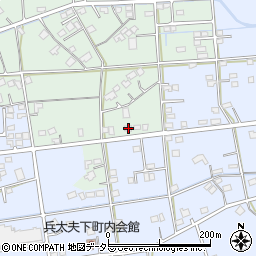 静岡県藤枝市高柳2654周辺の地図