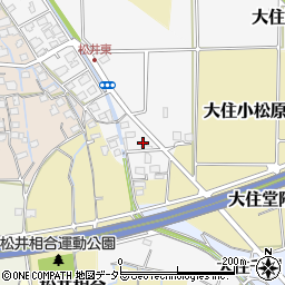 京都府京田辺市松井古松井71周辺の地図