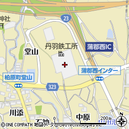 丹羽鉄工所周辺の地図
