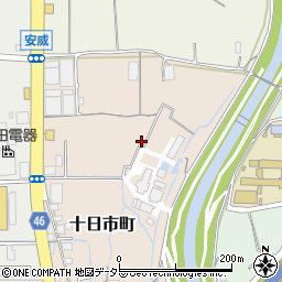 大阪府茨木市十日市町17周辺の地図
