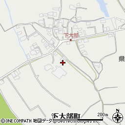 兵庫県小野市下大部町591周辺の地図