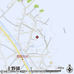 静岡県磐田市上野部周辺の地図