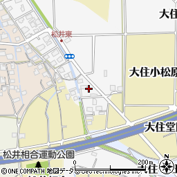 京都府京田辺市松井古松井70周辺の地図