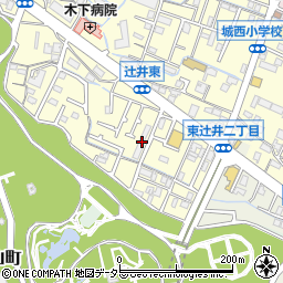 ルネ東辻井周辺の地図