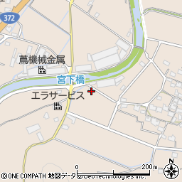 兵庫県姫路市飾東町塩崎593-1周辺の地図