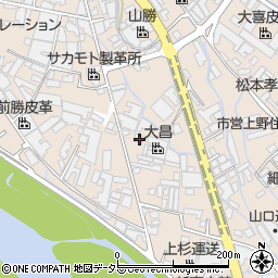 兵庫県姫路市花田町高木110周辺の地図