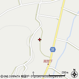 岡山県加賀郡吉備中央町上竹2668周辺の地図