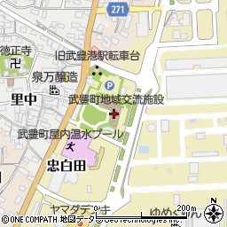 武豊町役場　まちの駅味の蔵たけとよ周辺の地図
