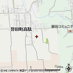 兵庫県たつの市誉田町高駄214周辺の地図