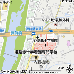 コクミン薬局姫路店周辺の地図
