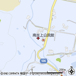 兵庫県三木市吉川町水上周辺の地図