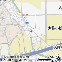 京都府京田辺市松井古松井64周辺の地図