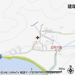 岡山県岡山市北区建部町土師方268周辺の地図
