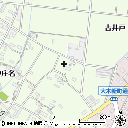 愛知県豊川市篠田町古井戸75周辺の地図