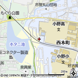 兵庫県小野市大島町352-27周辺の地図