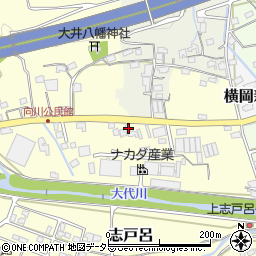 静岡県島田市志戸呂863周辺の地図