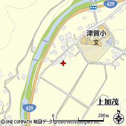岡山県加賀郡吉備中央町上加茂2198周辺の地図