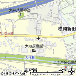 静岡県島田市志戸呂886周辺の地図