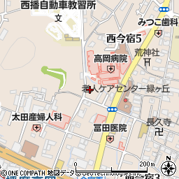 兵庫県姫路市西今宿周辺の地図