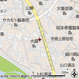 兵庫県姫路市花田町高木133周辺の地図