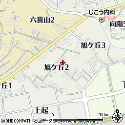 愛知県武豊町（知多郡）旭ケ丘周辺の地図