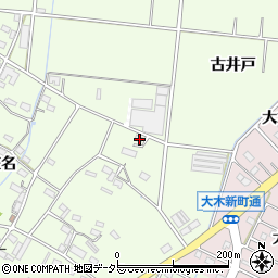 愛知県豊川市篠田町古井戸37-1周辺の地図