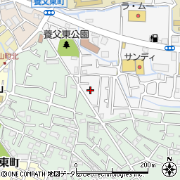 大阪府枚方市養父東町8周辺の地図