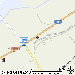広島県庄原市七塚町592周辺の地図