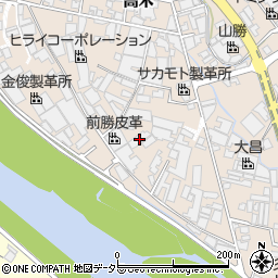 兵庫県姫路市花田町高木43周辺の地図