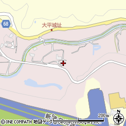 静岡県浜松市浜名区大平82-1周辺の地図