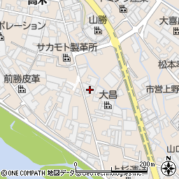 兵庫県姫路市花田町高木113周辺の地図