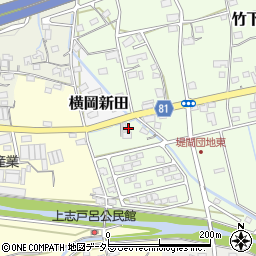 静岡県島田市竹下158周辺の地図
