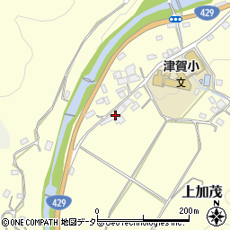 岡山県加賀郡吉備中央町上加茂2196周辺の地図