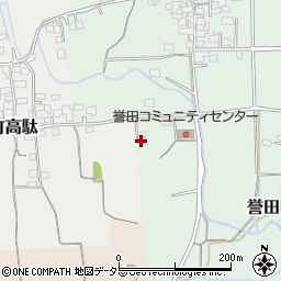 兵庫県たつの市誉田町高駄190-2周辺の地図