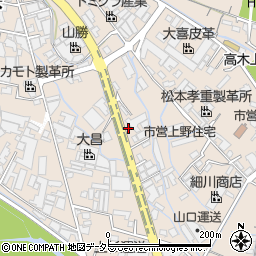 兵庫県姫路市花田町高木136周辺の地図