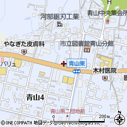 株式会社文化堂　青山教室周辺の地図